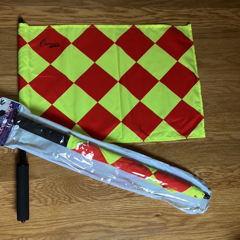 Official Soccer Linesman Flags